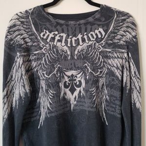 Affliction Men's Henley